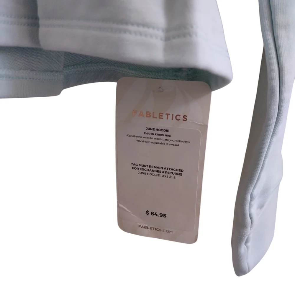 Fabletics Women's Light Green Surfer Hoodie XXS - Picture 4 of 10